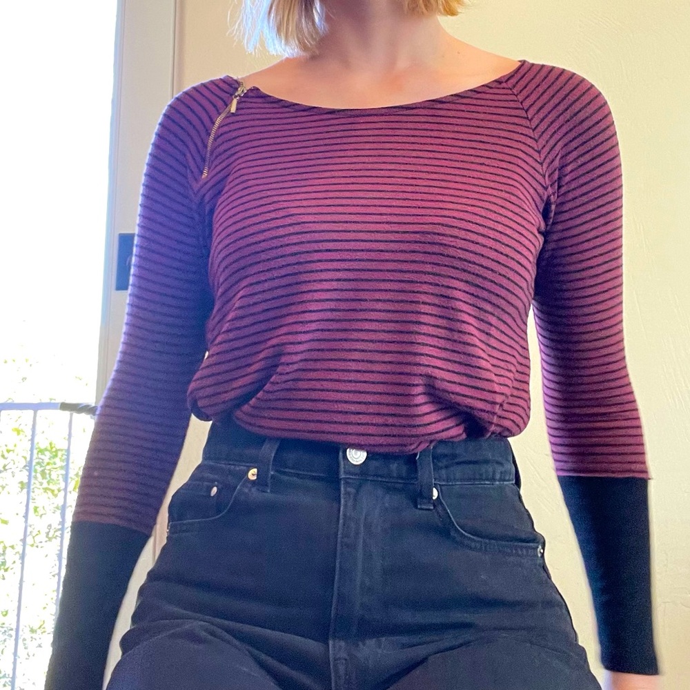 Striped long sleeve